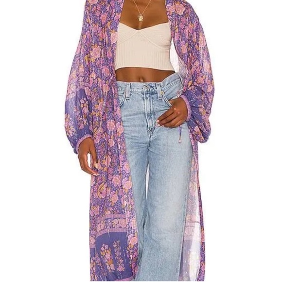 Spell Dresses & Skirts - Spell & gypsy Juniper robe NWT UFT purple gold boho s/m